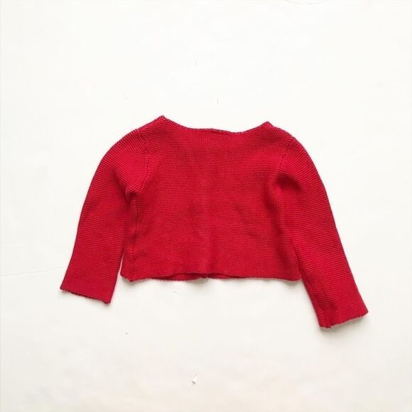 Carters red knit cardigan VGUC 18 months - Picture 4 of 4